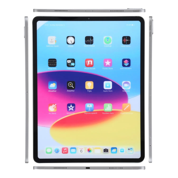 For iPad Pro 12.9 2022 Color Screen Non-Working Fake Dummy Display Model (Silver)