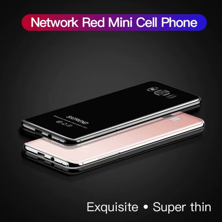 SATREND S10 Card Mobile Phone, 2.4 inch Touch Screen, MTK6261D, Support Bluetooth, FM, GSM, Dual SIM(Black) - free shipping - PMC Jewellery - Order now!