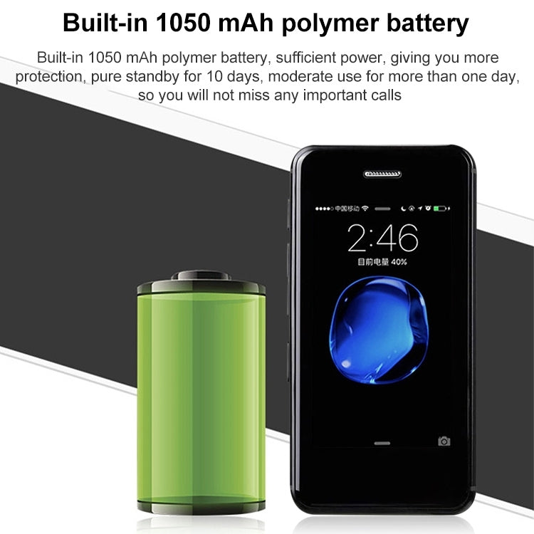 MELROSE S9X, 1GB+8GB+32GB TF, Support Google Play, 2.45 inch, Android 5.1 MTK6580 Quad Core, Support Bluetooth / WiFi, Network: 3G(Black) - free shipping - PMC Jewellery - Order now!