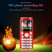 Satrend K8 Mini Mobile Phone, 1.0 inch, Hands Free Bluetooth Dialer Headphone, MP3 Music, Dual SIM, Network: 2G(Blue)