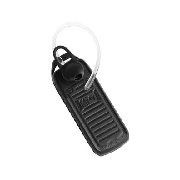 Mini B25 Headphone Mobile Phone, Hands Free Bluetooth Dialer Headphone, MP3 Music, Dual SIM, Network: 2G(Black)
