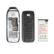 Mini B25 Headphone Mobile Phone, Hands Free Bluetooth Dialer Headphone, MP3 Music, Dual SIM, Network: 2G(Black)
