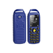 Mini B25 Headphone Mobile Phone, Hands Free Bluetooth Dialer Headphone, MP3 Music, Dual SIM, Network: 2G(Blue)