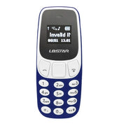 GTStar BM10 Mini Mobile Phone, Hands Free Bluetooth Dialer Headphone, MP3 Music, Dual SIM, Network: 2G(Dark Blue)