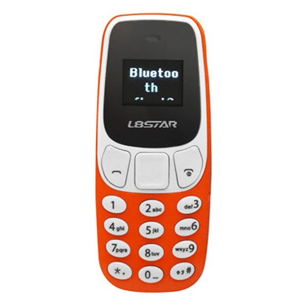 GTStar BM10 Mini Mobile Phone, Hands Free Bluetooth Dialer Headphone, MP3 Music, Dual SIM, Network: 2G(Orange)