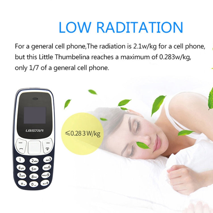 GTStar BM10 Mini Mobile Phone, Hands Free Bluetooth Dialer Headphone, MP3 Music, Dual SIM, Network: 2G(Red)