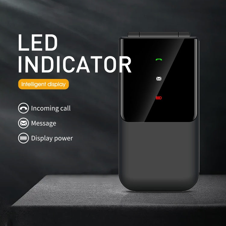 UNIWA F2720 Flip Phone, 1.77 inch, SC6531E, Support Bluetooth, FM, GSM, Dual SIM(Red) - UNIWA by UNIWA | Online Shopping South Africa | PMC TechLife