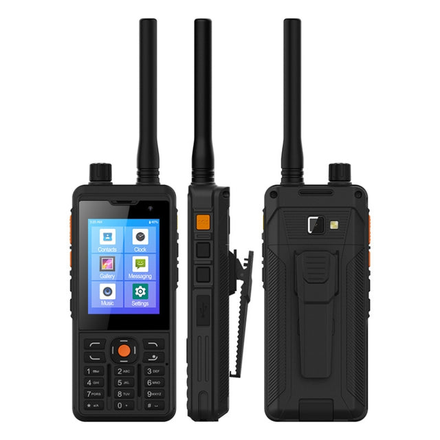 UNIWA P5 DMR POC Walkie Talkie Rugged Phone, 1GB+8GB, IP65 Water-resistant Dustproof Shockproof, 5300mAh Battery, 2.8 inch Android 9.0 MTK6739 Quad Core up to 1.3GHz, Network: 4G, PTT