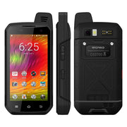 UNIWA B6000 PTT Walkie Talkie Rugged Phone, 4GB+64GB, IP68 Water-resistant Dustproof Shockproof, 5000mAh Battery, 4.7 inch Android 9.0 MTK6762 Octa Core up to 2.0GHz, Network: 4G, NFC, OTG (Black)