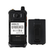 UNIWA P2 Walkie Talkie Rugged Phone, 3GB+32GB, IP67 Water-resistant Dustproof Shockproof, 4.0 inch Android 8.1 Qualcomm Snapdragon SDM450 Octa Core up to 1.8GHz, Network: 4G, NFC, POC, SOS, OTG