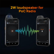 UNIWA W888 Explosion-proof Rugged Phone, 4GB+64GB, IP68 Water-resistant Dustproof Shockproof, 5000mAh Battery, 6.3 inch Android 11 MTK6765 Helio P35 Octa Core up to 2.35GHz, Network: 4G, NFC, OTG(Black+Orange)
