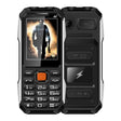 A6 Triple Proofing Elder Phone, Waterproof Shockproof Dustproof, 6800mAh Battery, 2.4 inch, 21 Keys, Bluetooth, LED Flashlight, FM, SOS, Dual SIM, Network: 2G(Black) - Others by PMC TechLife | Online Shopping South Africa | PMC TechLife