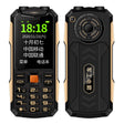 K1 Triple Proofing Elder Phone, Waterproof Shockproof Dustproof, 4800mAh Battery, 2.4 inch, 21 Keys, Bluetooth, LED Flashlight, FM, SOS, Dual SIM, Network: 2G (Black) - free shipping - PMC TechLife - Order now!