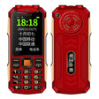 K1 Triple Proofing Elder Phone, Waterproof Shockproof Dustproof, 4800mAh Battery, 2.4 inch, 21 Keys, Bluetooth, LED Flashlight, FM, SOS, Dual SIM, Network: 2G (Red) - Others by PMC TechLife | Online Shopping South Africa | PMC TechLife