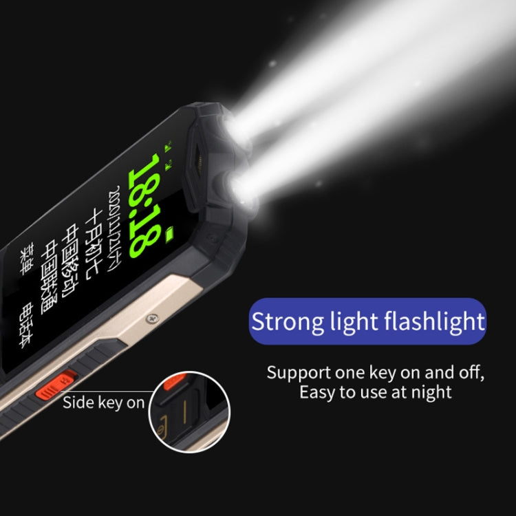 K1 Triple Proofing Elder Phone, Waterproof Shockproof Dustproof, 4800mAh Battery, 2.4 inch, 21 Keys, Bluetooth, LED Flashlight, FM, SOS, Dual SIM, Network: 2G (Red) - Others by PMC TechLife | Online Shopping South Africa | PMC TechLife