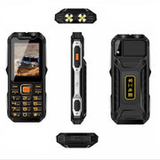 Mafam 4G Triple Proofing Elder Phone, Water-resistant Shockproof Dustproof, 16800mAh Battery, 2.4 inch, 21 Keys, Bluetooth, LED Flashlight, FM, SOS, Dual SIM, Network: 2G (Black)