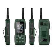 S555 Triple Proofing Elder Phone, Water-resistant Shockproof Dustproof, 2400mAh Battery, 2.2. inch, 21 Keys, LED Flashlight, FM, Quad SIM, with Antenna(Green)