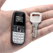 Mini BM200 Mobile Phone, 0.66 inch, MT6261D, 21 Keys, Bluetooth, MP3 Music, Dual SIM, Network: 2G (Grey)
