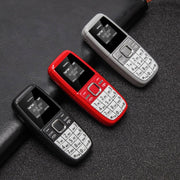 Mini BM200 Mobile Phone, 0.66 inch, MT6261D, 21 Keys, Bluetooth, MP3 Music, Dual SIM, Network: 2G (Red)