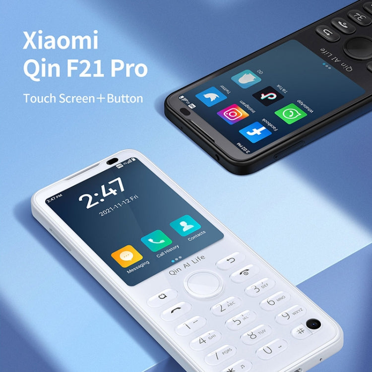 QIN F21 Pro, 3GB+32GB, 2.8 inch, Android 11 MTK6761 Quad-core up to 2.0GHz, 21 Keys, Network: 4G (White) - Other by PMC TechLife | Online Shopping South Africa | PMC TechLife
