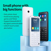 QIN F21 Pro, 4GB+64GB, 2.8 inch, Android 11 MTK6761 Quad-core up to 2.0GHz, 21 Keys, Network: 4G (White)