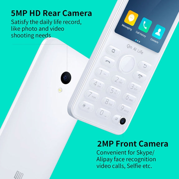 QIN F21 Pro, 4GB+64GB, 2.8 inch, Android 11 MTK6761 Quad-core up to 2.0GHz, 21 Keys, Network: 4G (White)
