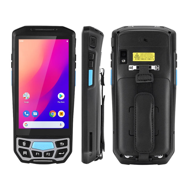 UNIWA S9000 Scanner Terminal Rugged Phone, 2GB+16GB, Water-resistant Dustproof Shockproof, 4800mAh Battery, 5.0 inch Android 9.0 MTK6761 Quad Core up to 2.0GHz, Network: 4G(Black)