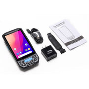 UNIWA S9000 Scanner Terminal Rugged Phone, 2GB+16GB, Water-resistant Dustproof Shockproof, 4800mAh Battery, 5.0 inch Android 9.0 MTK6761 Quad Core up to 2.0GHz, Network: 4G(Black)