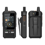 UNIWA F80 Walkie Talkie Rugged Phone, 1GB+8GB, Water-resistant Dustproof Shockproof, 5300mAh Battery, 2.4 inch Android 8.1 Qualcomm MSM8909 Quad Core up to 1.1GHz, Network: 4G, Dual SIM, PPT, SOS (Black)