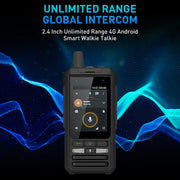 UNIWA F80 Walkie Talkie Rugged Phone, 1GB+8GB, Water-resistant Dustproof Shockproof, 5300mAh Battery, 2.4 inch Android 8.1 Qualcomm MSM8909 Quad Core up to 1.1GHz, Network: 4G, Dual SIM, PPT, SOS (Black)