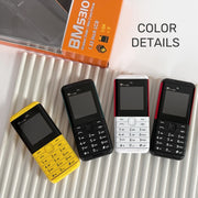 SERVO BM5310 Mini Mobile Phone, Russian Key, 1.33 inch, MTK6261D, 21 Keys, Support Bluetooth, FM, Magic Sound, Auto Call Record, GSM, Triple SIM (Red)