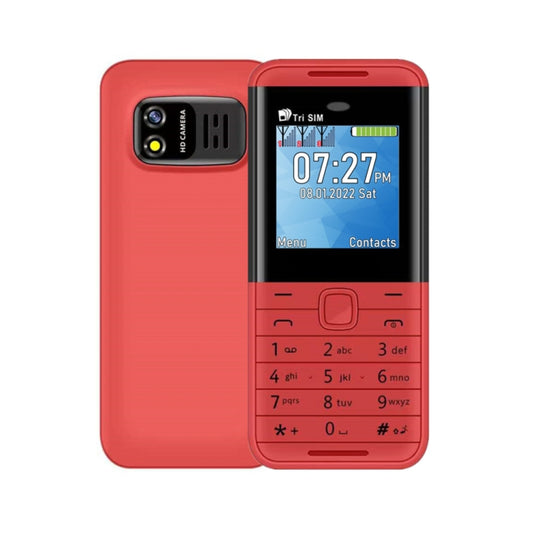 SERVO BM5310 Mini Mobile Phone, English Key, 1.33 inch, MTK6261D, 21 Keys, Support Bluetooth, FM, Magic Sound, Auto Call Record, GSM, Triple SIM (Red) - free shipping - PMC Jewellery - Order now!