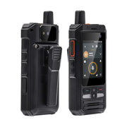 UNIWA F80S Walkie Talkie Rugged Phone, 1GB+8GB, Water-resistant Dustproof Shockproof, 5300mAh Battery, 2.4 inch Android 10 Spreadtrum SL8541E Quad Core up to 1.4GHz, Network: 4G, Dual SIM, PoC, SOS (Black)