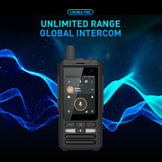 UNIWA F80S Walkie Talkie Rugged Phone, 1GB+8GB, Water-resistant Dustproof Shockproof, 5300mAh Battery, 2.4 inch Android 10 Spreadtrum SL8541E Quad Core up to 1.4GHz, Network: 4G, Dual SIM, PoC, SOS (Black)