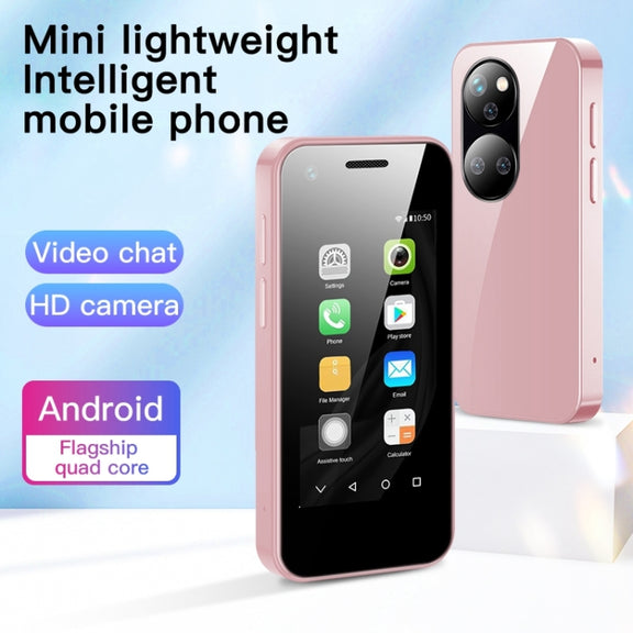 SOYES P40, 1GB+8GB, 2.5 inch MTK6580 Quad Core up to 1.3GHz, Bluetooth, WiFi, FM, Network: 3G, Dual SIM(Pink)