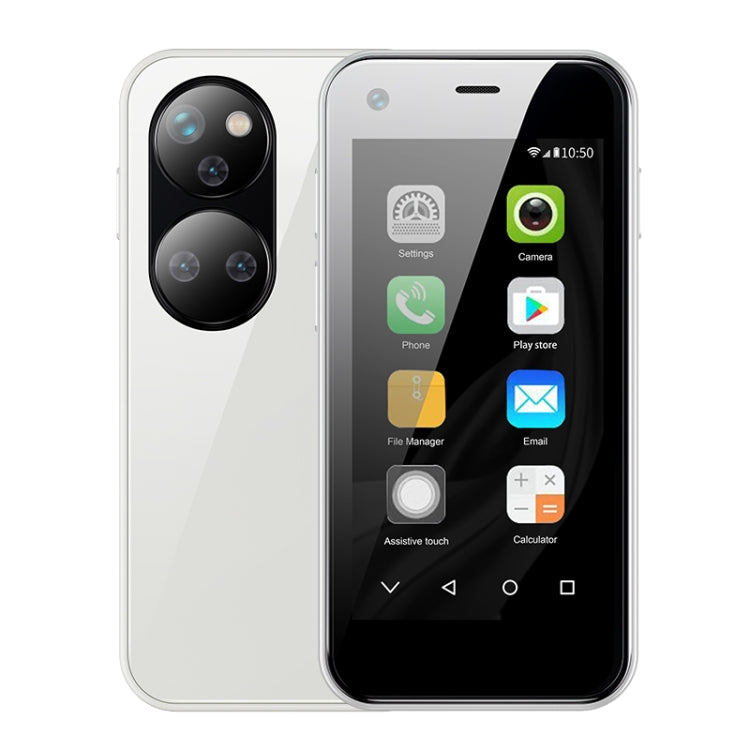SOYES P40, 1GB+8GB, 2.5 inch MTK6580 Quad Core up to 1.3GHz, Bluetooth, WiFi, FM, Network: 3G, Dual SIM(White) - SOYES by SOYES | Online Shopping South Africa | PMC TechLife