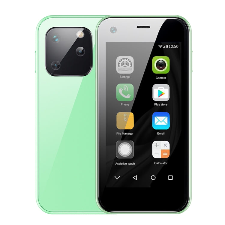 SOYES XS13, 1GB+8GB, 2.5 inch MTK6580 Quad Core up to 1.3GHz, Bluetooth, WiFi, FM, Network: 3G, Dual SIM(Green) - SOYES by SOYES | Online Shopping South Africa | PMC TechLife