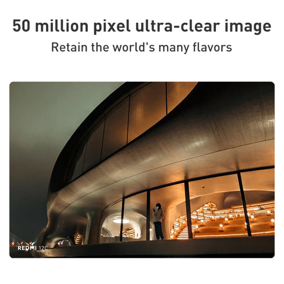 Xiaomi Redmi 12C, 50MP Camera, 4GB+128GB, 5000mAh Battery, Face ID & Fingerprint Identification, 6.71 inch MIUI 13 MediaTek Helio G85 Octa Core up to 2.0GHz, Network: 4G, Dual SIM, Not Support Google Play(Violet)