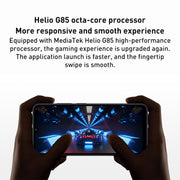 Xiaomi Redmi 12C, 50MP Camera, 6GB+128GB, 5000mAh Battery, Face Identification, 6.71 inch MIUI 13 MediaTek Helio G85 Octa Core up to 2.0GHz, Network: 4G, Dual SIM, Not Support Google Play(Blue)