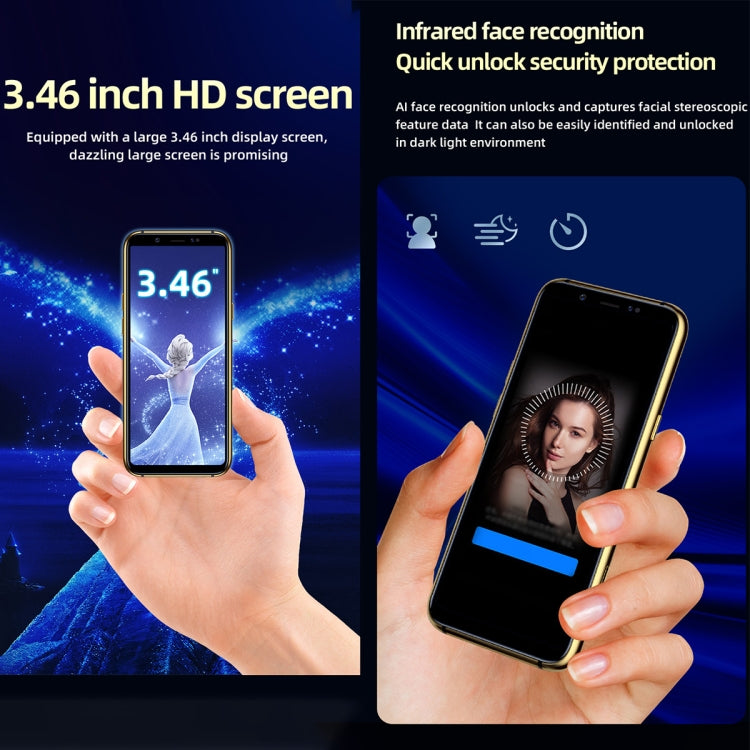 SOYES X60, 3GB+32GB, Infrared Face Recognition, 3.46 inch Android 6.0 MTK6737 Quad Core up to 1.1GHz, BT, WiFi, FM, Network: 4G, GPS, Dual SIM (Black) - SOYES by SOYES | Online Shopping South Africa | PMC TechLife