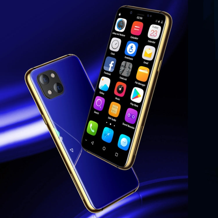 SOYES X60, 3GB+64GB, Infrared Face Recognition, 3.46 inch Android 6.0 MTK6737 Quad Core up to 1.1GHz, BT, WiFi, FM, Network: 4G, GPS, Dual SIM (Blue) - SOYES by SOYES | Online Shopping South Africa | PMC TechLife