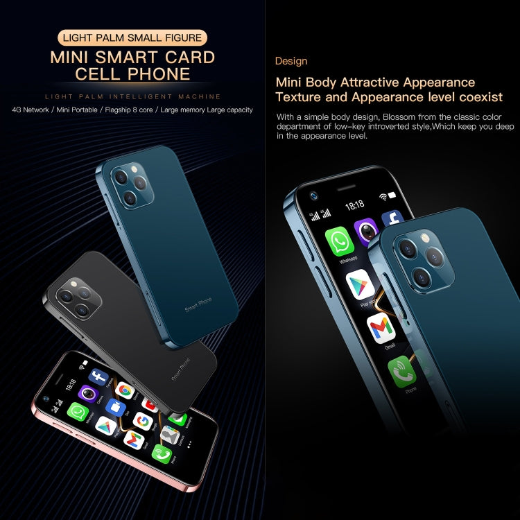 SOYES XS12 Pro, 2GB+16GB, Face Recognition, 3.0 inch Android 10.0 MTK6750 Octa Core, Bluetooth, WiFi, FM, OTG, Network: 4G, Dual SIM, Support Google Play (Black) - SOYES by SOYES | Online Shopping South Africa | PMC TechLife