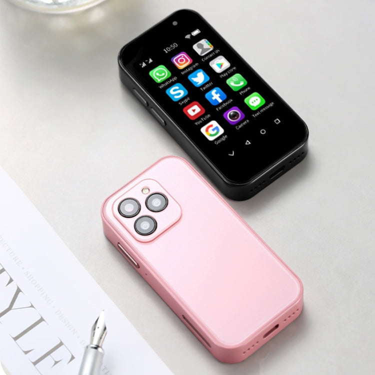 SOYES 14 Pro, 2GB+16GB, Face Recognition, 3.0 inch Android 9.0 MTK6739CW Quad Core up to 1.28GHz, OTG, Network: 4G, Dual SIM, Support Google Play (Pink)