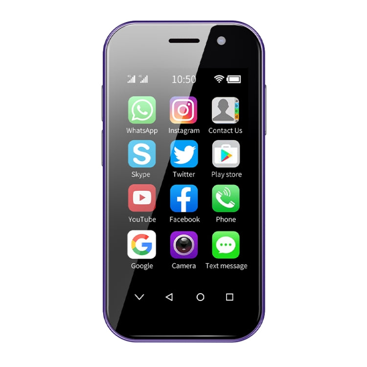SOYES 14 Pro, 2GB+16GB, Face Recognition, 3.0 inch Android 9.0 MTK6739CW Quad Core up to 1.28GHz, OTG, Network: 4G, Dual SIM, Support Google Play (Purple)