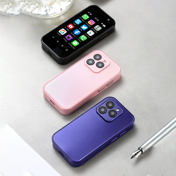 SOYES 14 Pro, 3GB+64GB, Face Recognition, 3.0 inch Android 9.0 MTK6739CW Quad Core up to 1.28GHz, OTG, Network: 4G, Dual SIM, Support Google Play(Pink)