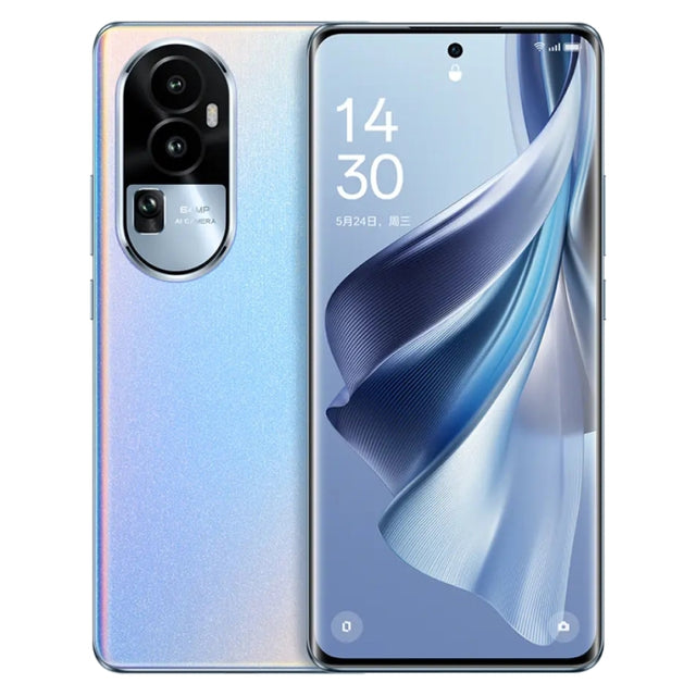 OPPO Reno10 5G, 8GB+256GB, 64MP Camera, Triple Back Cameras, Screen Fingerprint Identification, 6.7 inch ColorOS 13.1 / Android 13 Qualcomm Snapdragon 778G Octa Core up to 2.4GHz, Network: 5G, NFC, OTG (Blue)