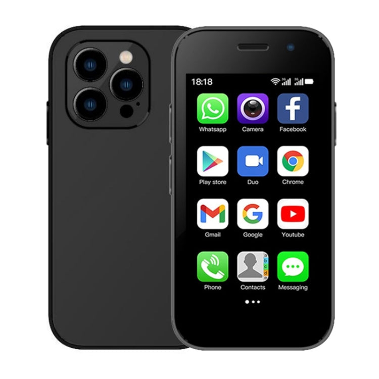 SOYES XS15 Pro, 2GB+16GB, 3.0 inch Android 9.0 MTK6737 Quad Core, Bluetooth, WiFi, Network: 3G, Dual SIM (Black) - free shipping - PMC TechLife - Order now!