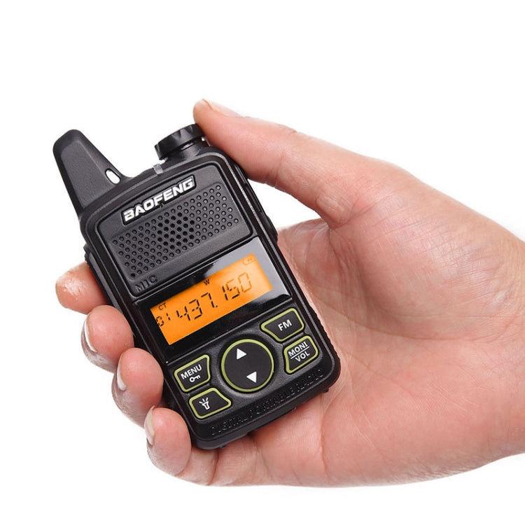BaoFeng BF-T1 Single Band Radio Handheld Walkie Talkie, EU Plug - free shipping - PMC Jewellery - Order now!