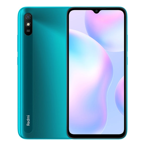 Xiaomi Redmi 9A, 4GB+64GB, 5000mAh Battery, Face Identification, 6.53 inch MIUI 12 MTK Helio G25 Octa Core up to 2.0GHz, Network: 4G, Dual SIM, Support Google Play(Green Lake)