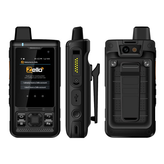 UNIWA B8000 Rugged Phone, 1GB+8GB, IP68 Water-resistant Dustproof Shockproof, 4000mAh Battery, 2.4 inch Android 8.1 MTK6739 Quad Core, Network: 4G, PTT, OTG, SOS(Black)